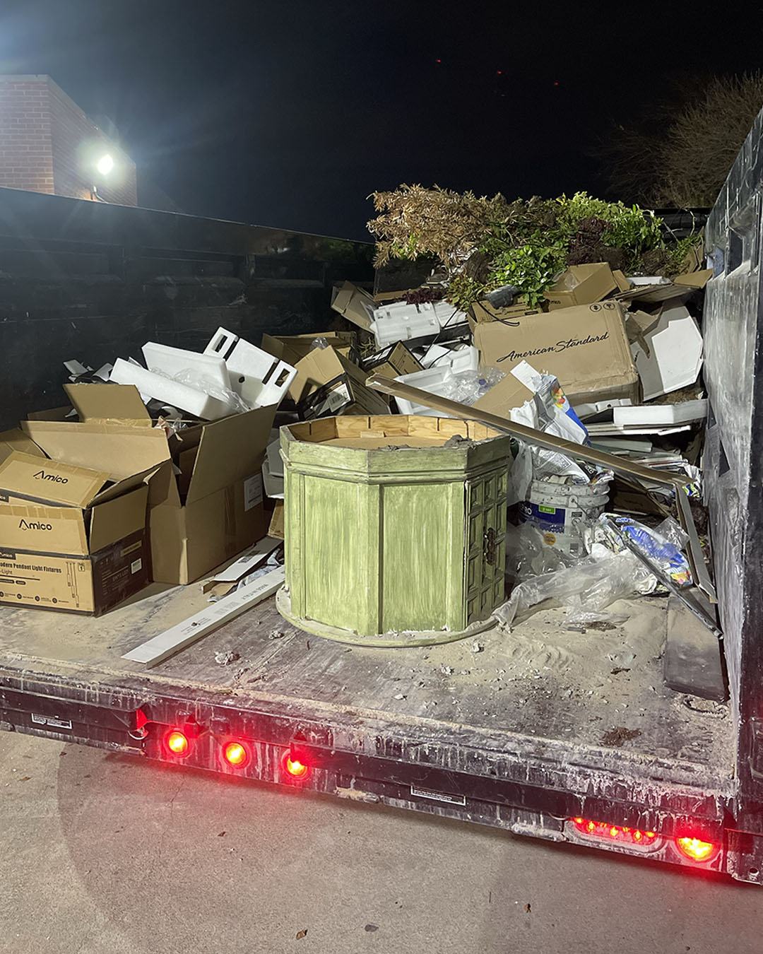 Junk removal team